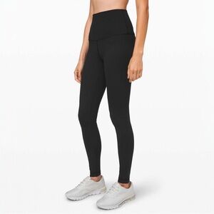 Lululemon Wunder Under High-Rise Tight 29” Luxtreme Black Full Length Leggings 6